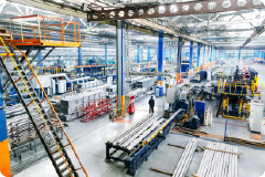 a manufacturing warehouse